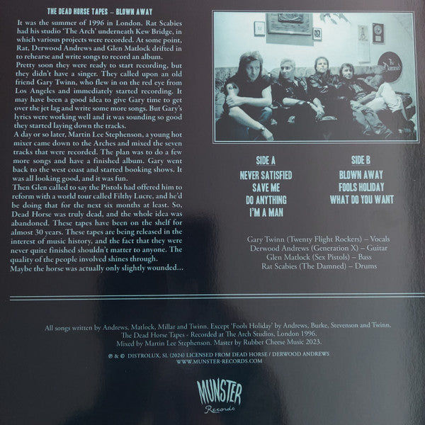 Dead Horse (3) - The Dead Horse Tapes - Blown Away (LP)