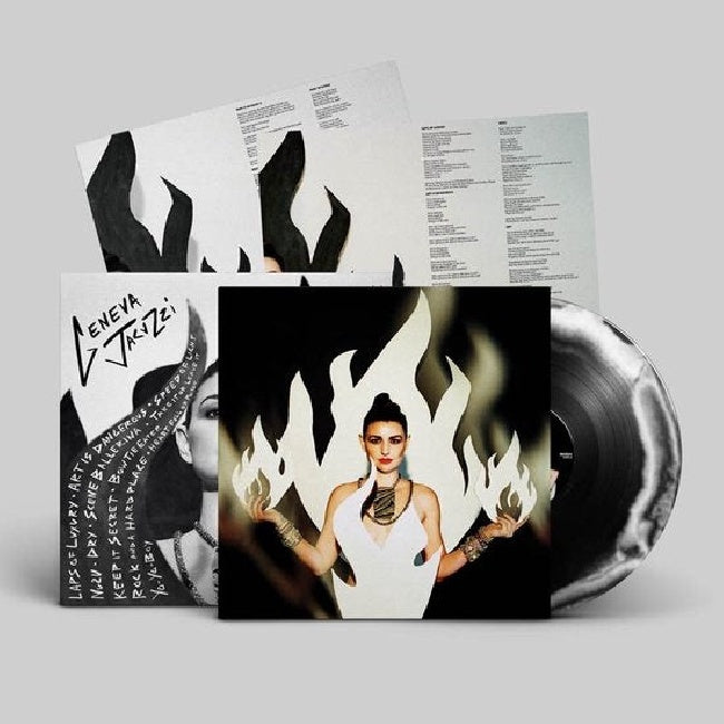 Geneva Jacuzzi - Triple fire (black & white smash) (LP)