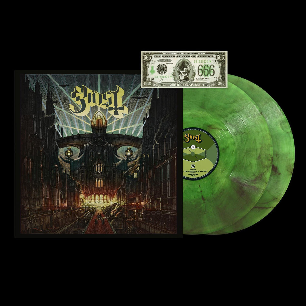 Ghost - Meliora (Deluxe) (Green Smoke Vinyl LP)