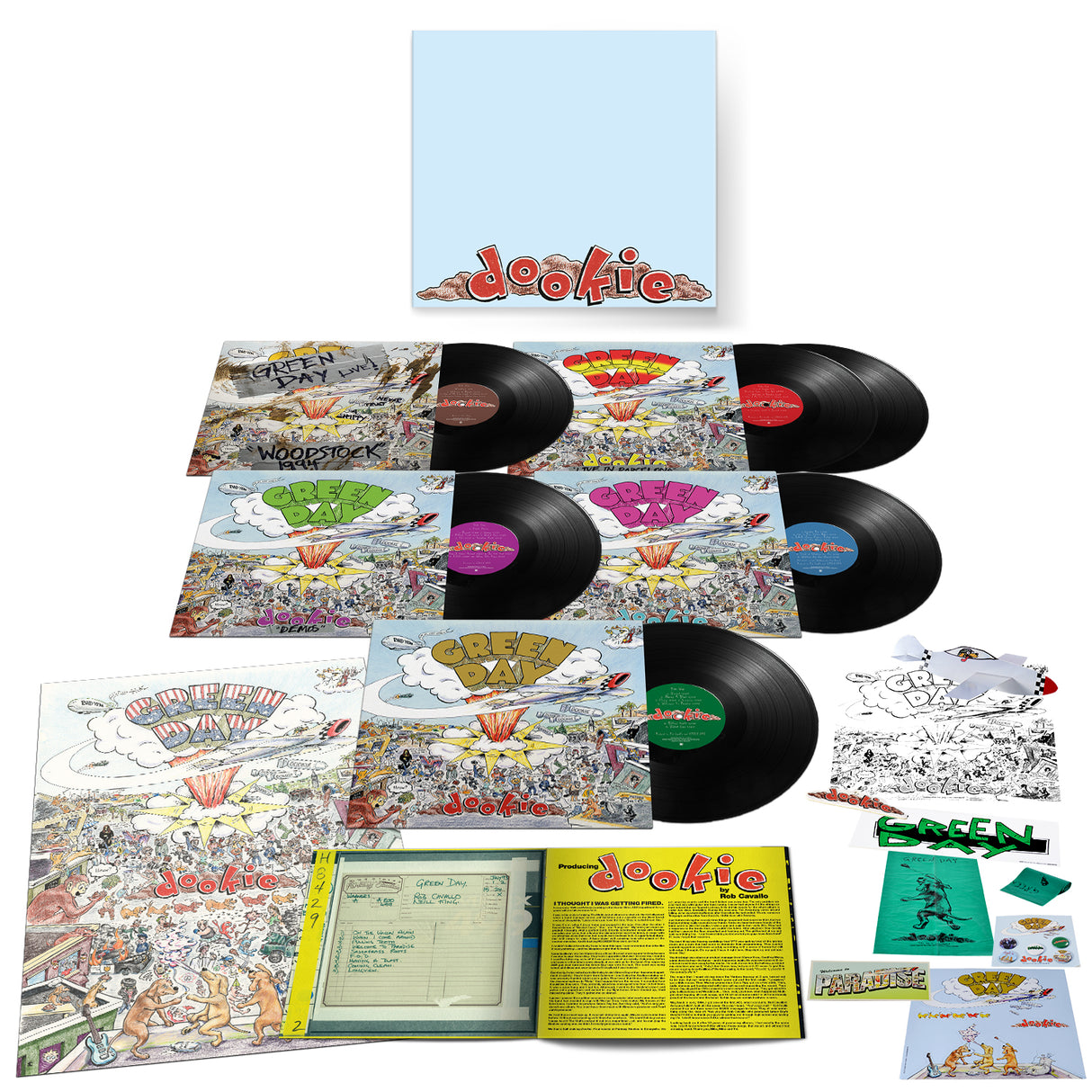 Green Day - Dookie -30th anniversary vinyl box- (LP)