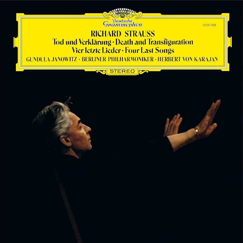 Gundula Janowitz / Berliner Philharmoniker / Herbert Von Karajan - Strauss: Tod Und Verklarung / Vier Letzte Lieder (LP) - Velvet Music