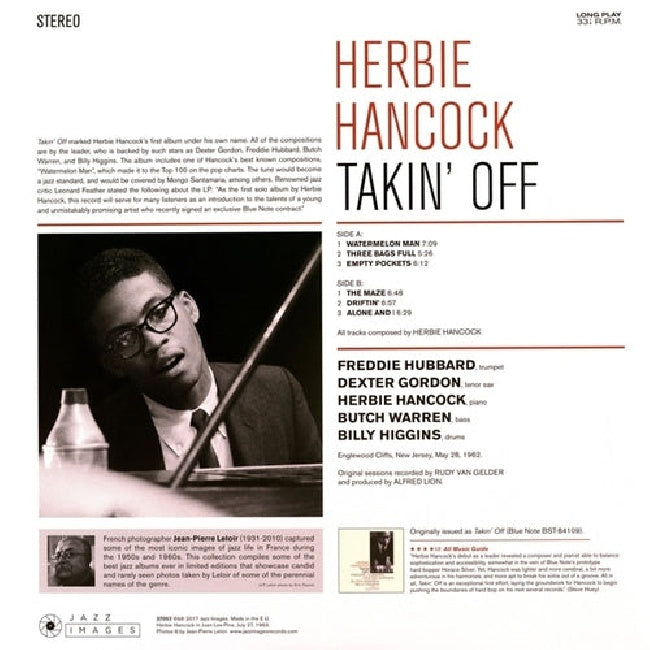 Herbie Hancock - Takin' off (LP)