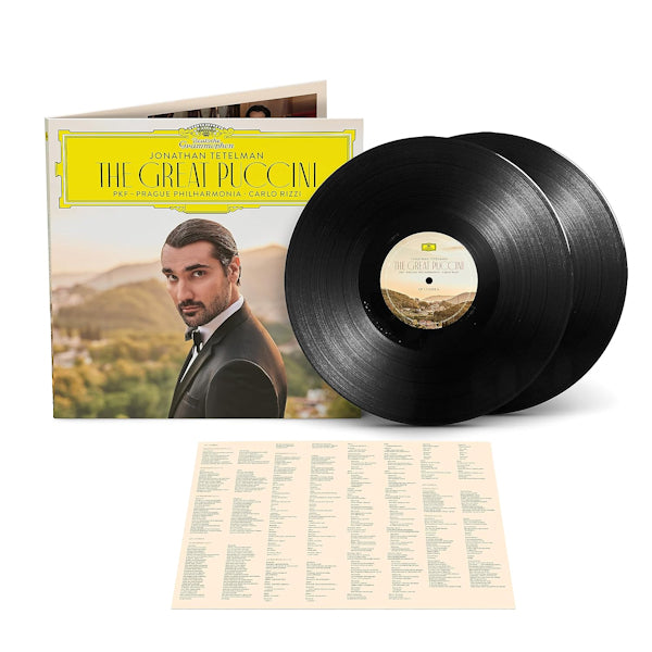 Jonathan Tetelman / Prague Philharminia / Carlo Rizzi - The great puccini (LP)