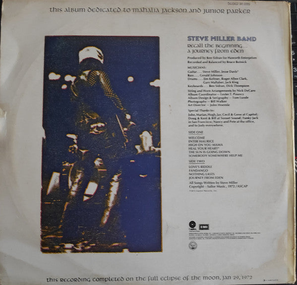Steve Miller Band - Recall The Beginning...A Journey From Eden (second hand LP)