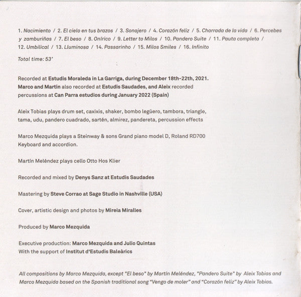 Marco Mezquida - Letter To Milos (tweedehands CD)