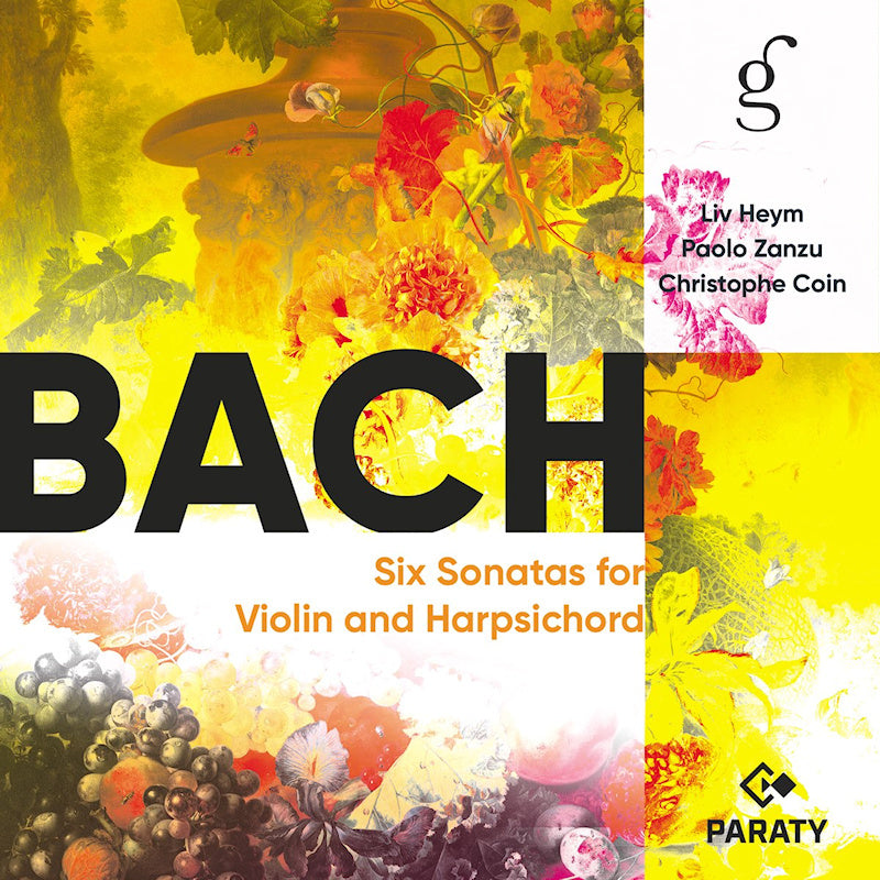 Liv Heym Paolo Zanzu Christophe Coi - Bach six sonatas for violin and har (CD)