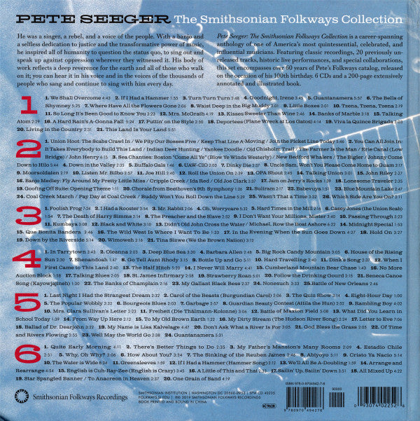 Pete Seeger - Smithsonian collection (CD)