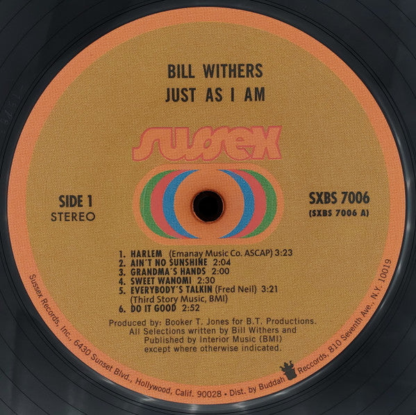 Bill Withers - Just as i am (LP) - Velvet Music