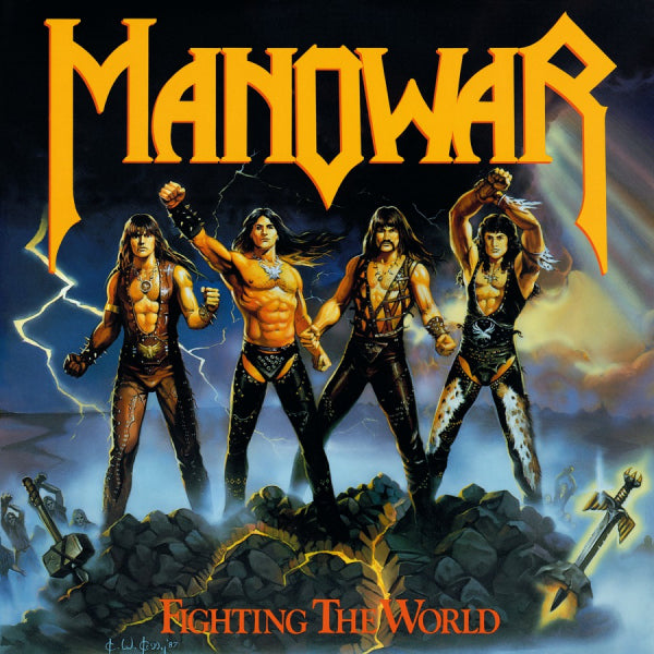 Manowar - Fighting for the world (LP)