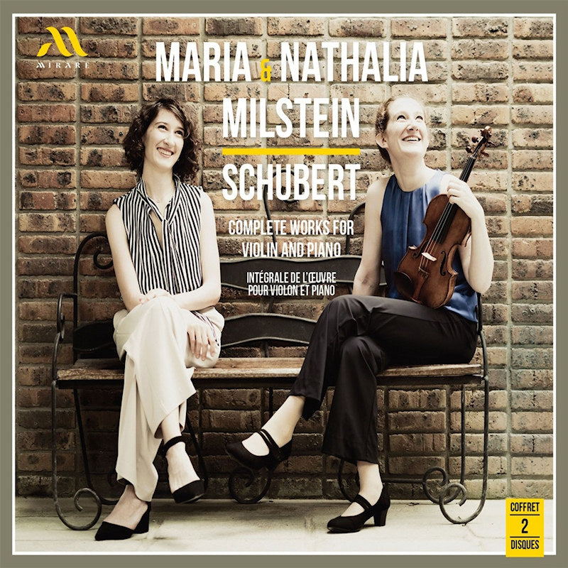 Maria & Nathalia Milstein - Schubert: complete works for violin and piano (CD)