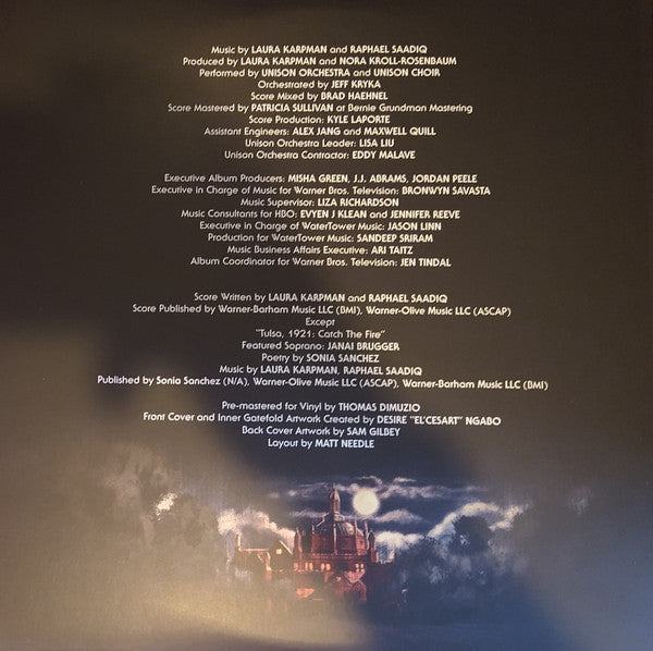 Laura Karpman & Raphael Saadiq - Lovecraft country (LP)