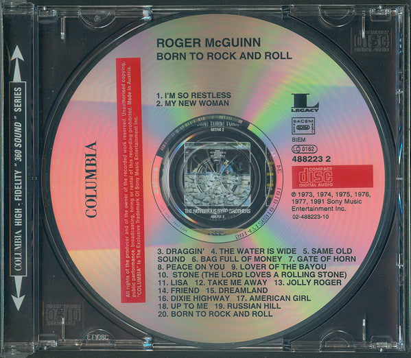 Roger McGuinn - Born To Rock And Roll (second hand CD)
