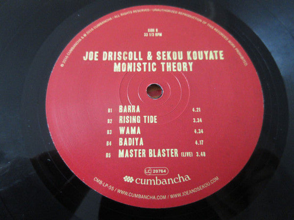 Joe Driscoll & Sekou Kouyate - Monistic Theory (LP)