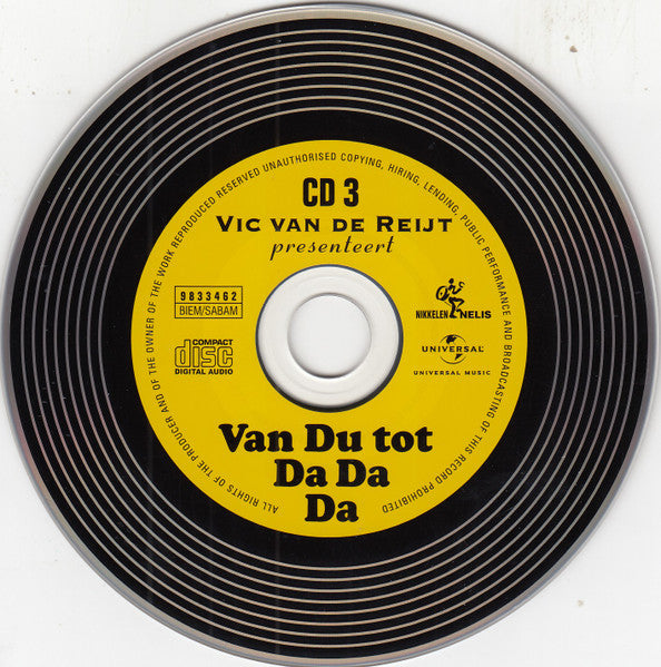 Various - Vic van de Reijt presents From Du to Da Da Da (The 60 Most Beautiful German Songs) (second-hand CD)