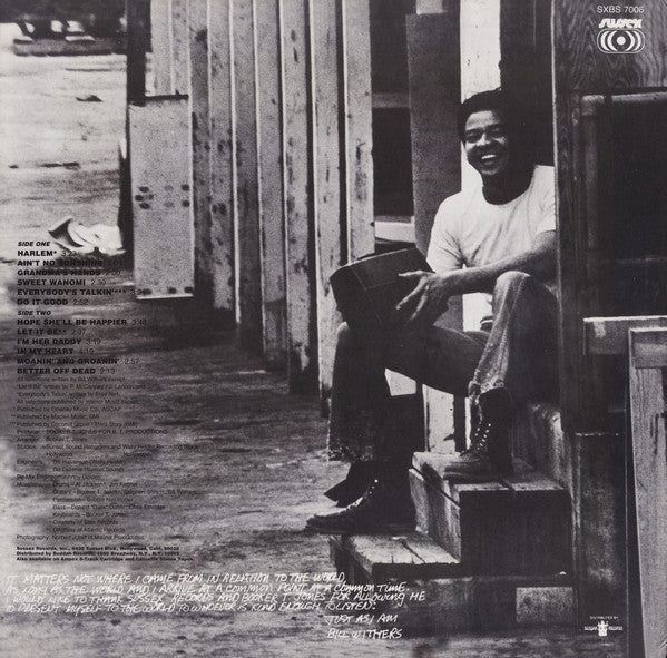 Bill Withers - Just as i am (LP) - Velvet Music