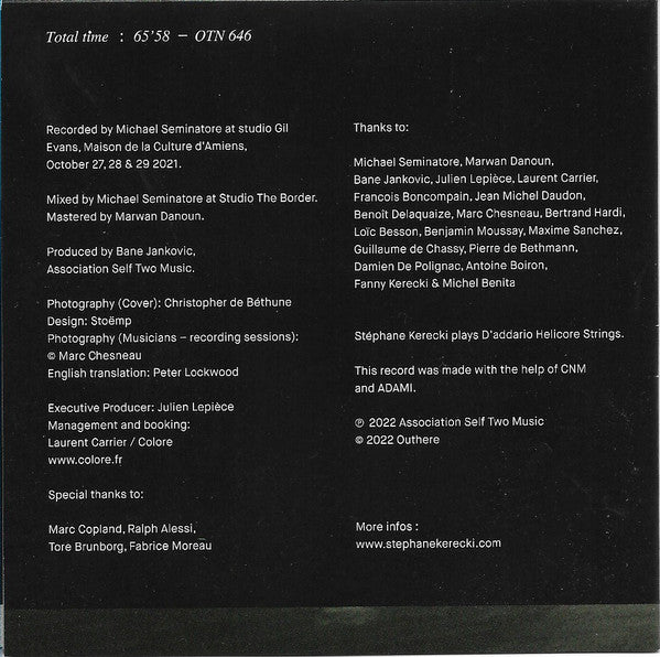 Stéphane Kerecki - Out Of The Silence (tweedehands CD)