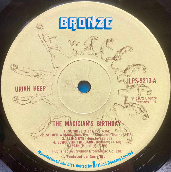 Uriah Heep - The Magician's Birthday (second hand LP)