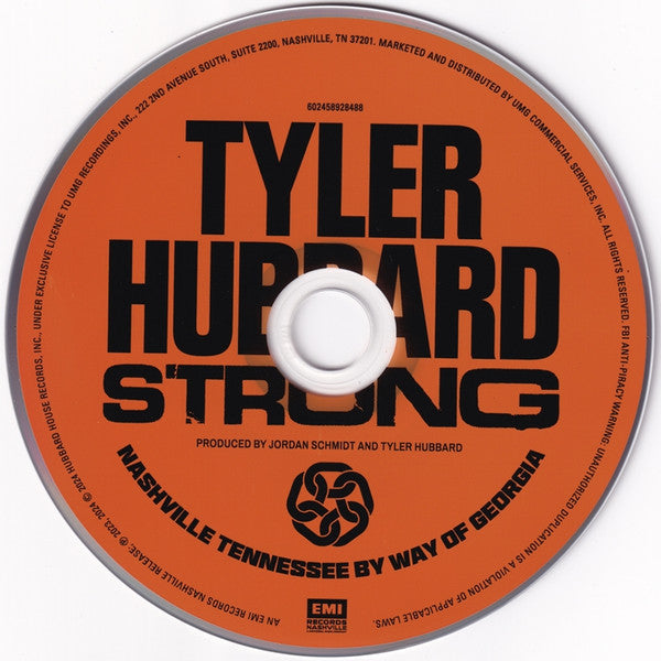 Tyler Hubbard - Strong (CD)