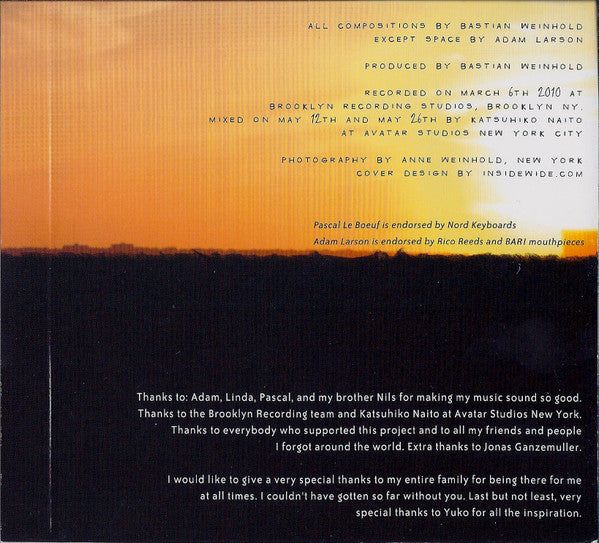 Bastian Weinhold - River Styx (tweedehands CD)