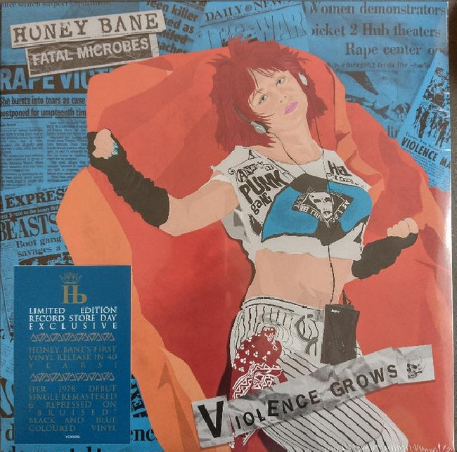 Honey Bane - Violence grows (LP)