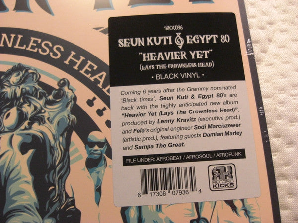 Seun Kuti + Egypt 80 - Heavier Yet (Lays The Crownless Head) (LP)