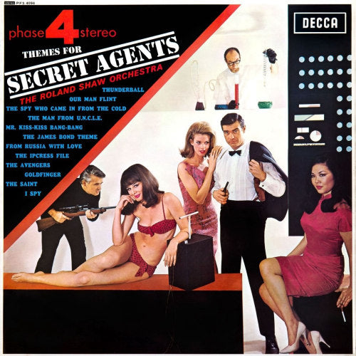 Roland Shaw & His Orchestra - Themes for secret agents (LP) - Velvet Music