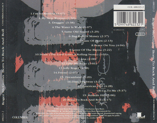 Roger McGuinn - Born To Rock And Roll (second hand CD)