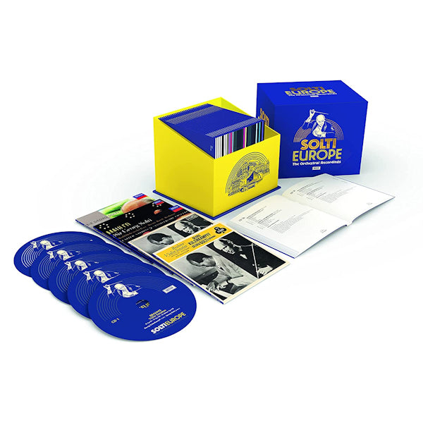 Sir Georg Solti - Solti in europe (CD+DVD video)