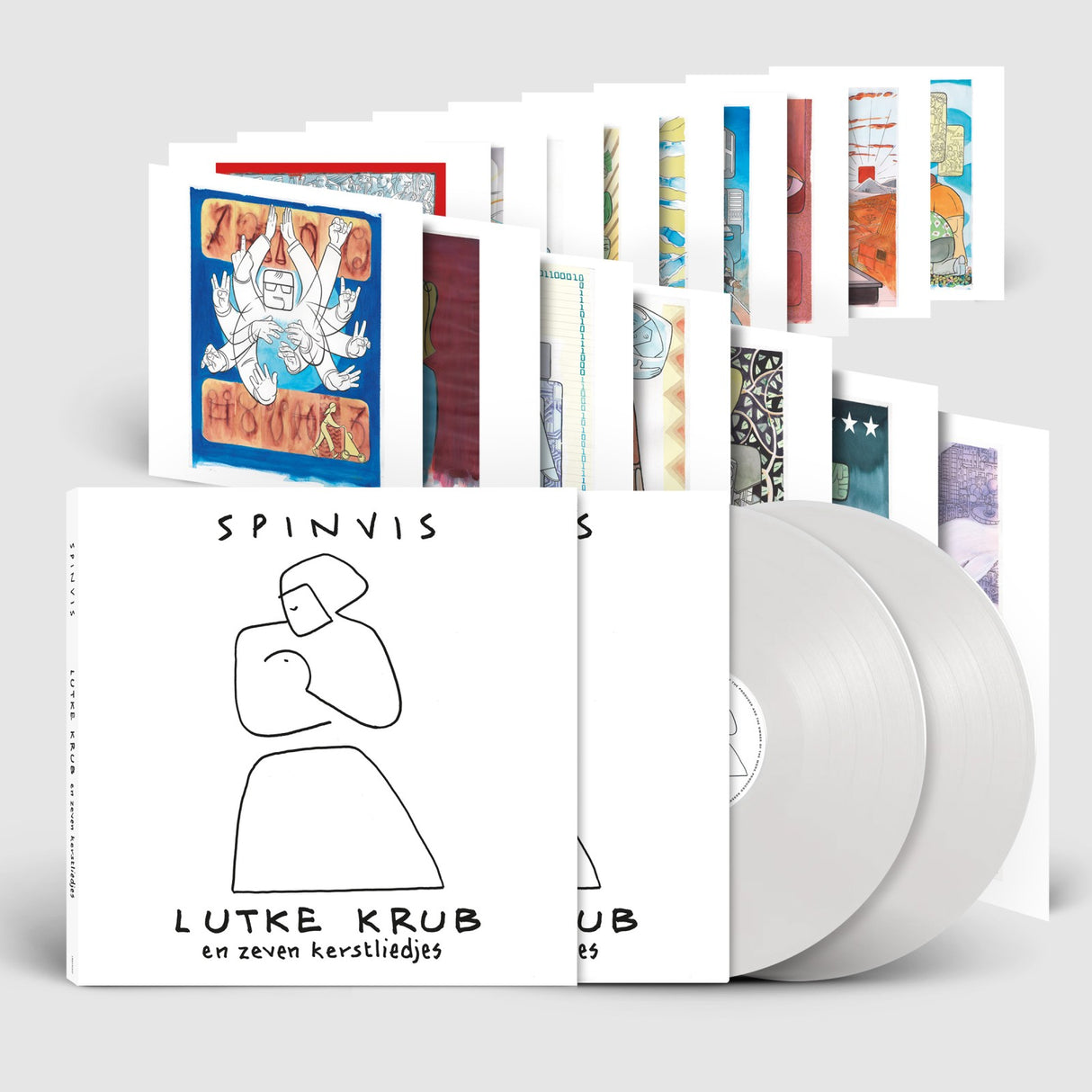 Spinvis - Lutke krub en zeven kerstliedjes (LP)