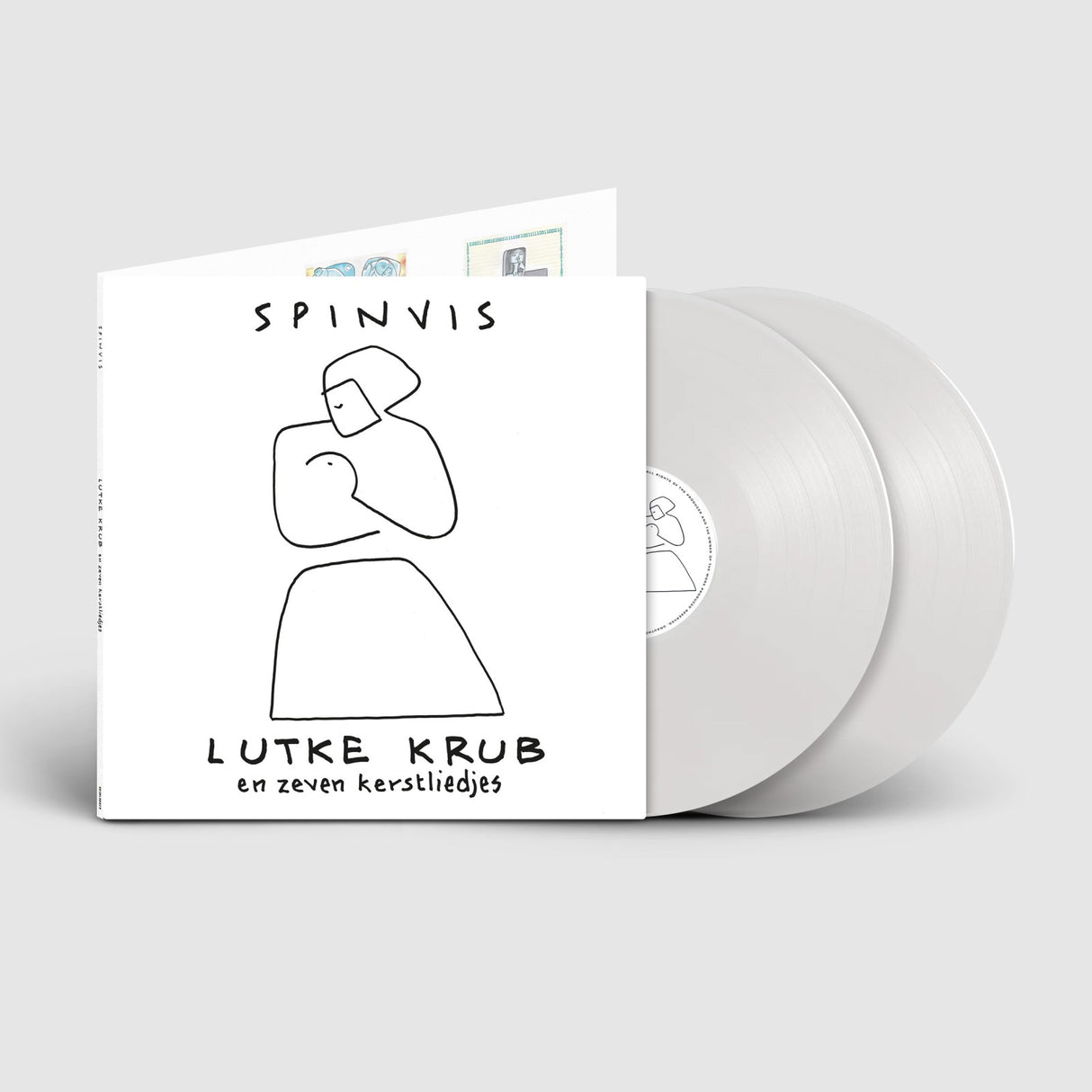 Spinvis - Lutke krub en zeven kerstliedjes (LP)