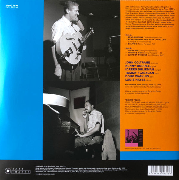 John Coltrane /kenny Burrell - Cats (LP) - Velvet Music
