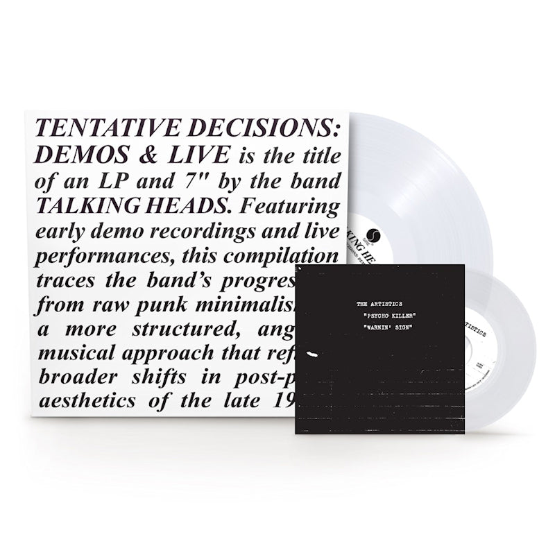 Talking Heads - Tentative decisions: 1974-1976 (LP)