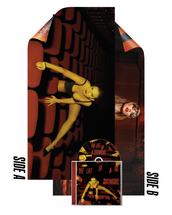 Taylor swift - The Life of a Showgirl (Deluxe CD (It's Frightening) CD)