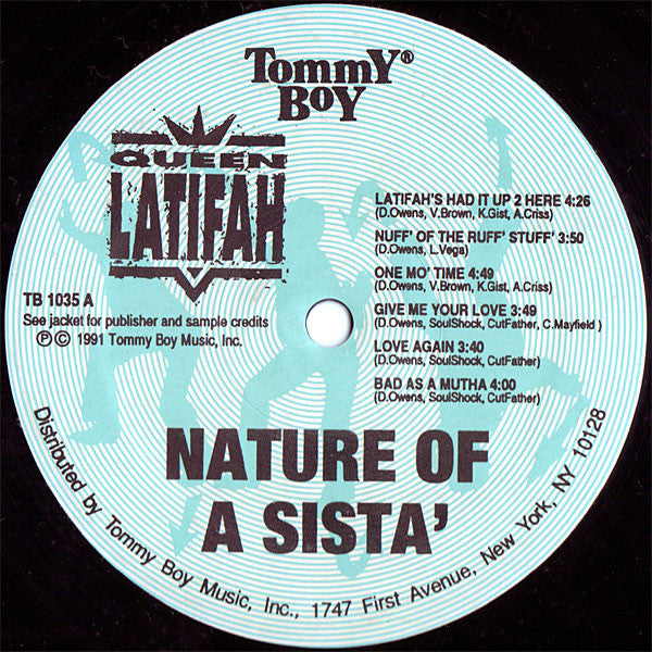 Queen Latifah - Nature Of A Sista' (LP)