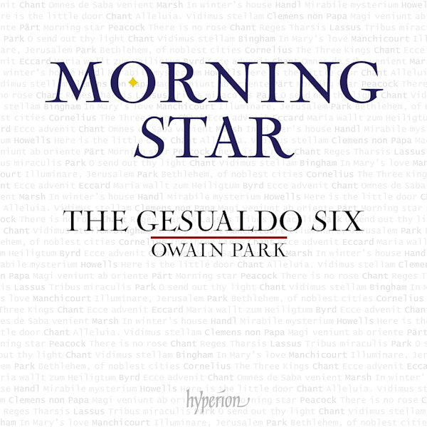 The Gesualdo Six / Owain Park - Morning star (CD)