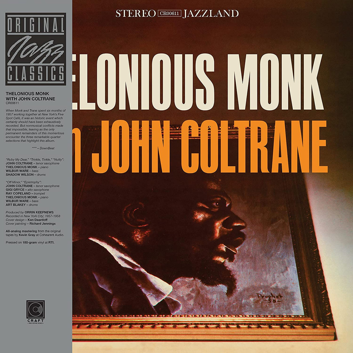 Thelonious Monk / John Coltrane - Thelonious Monk With John Coltrane (LP)