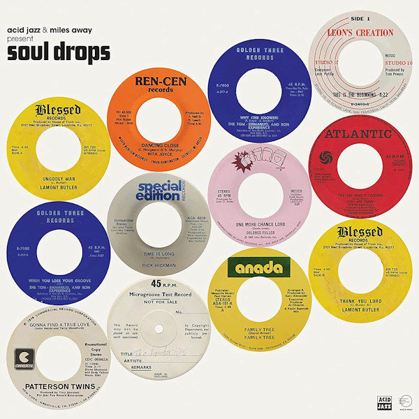 V/A (Various Artists) - Soul drops (LP) - Velvet Music