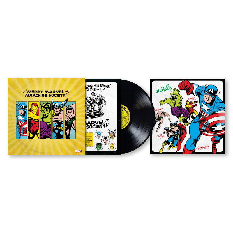 V/A (Various Artists) - Merry marvel marching society (LP)