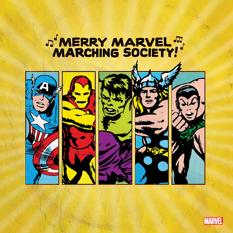 V/A (Various Artists) - Merry marvel marching society (LP)