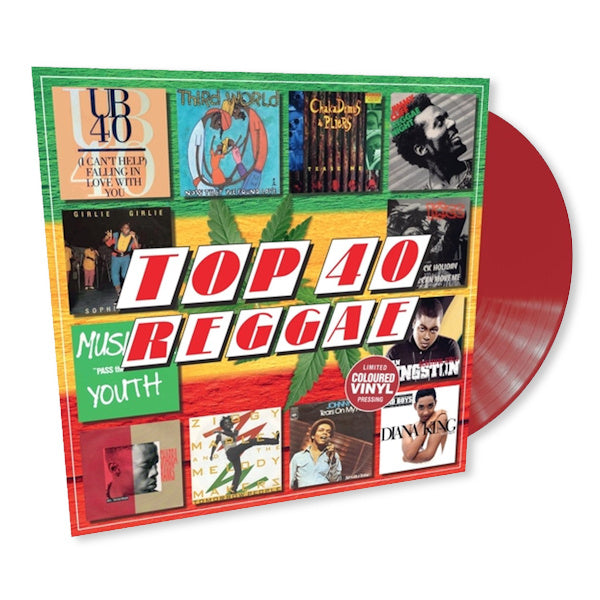 V/A (Various Artists) - Top 40 - reggae (LP) - Velvet Music