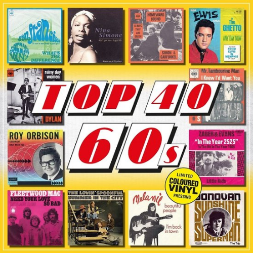 V/A (Various Artists) - Top 40 - 60s (LP) - Velvet Music
