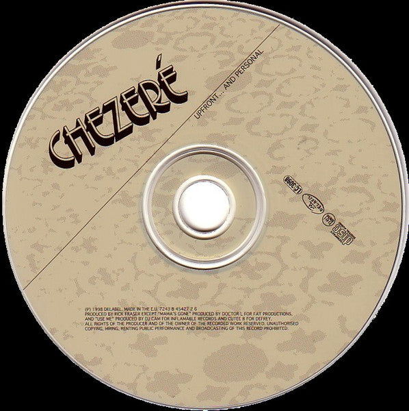 Chezeré - Upfront... And Personal (secondhand CD)