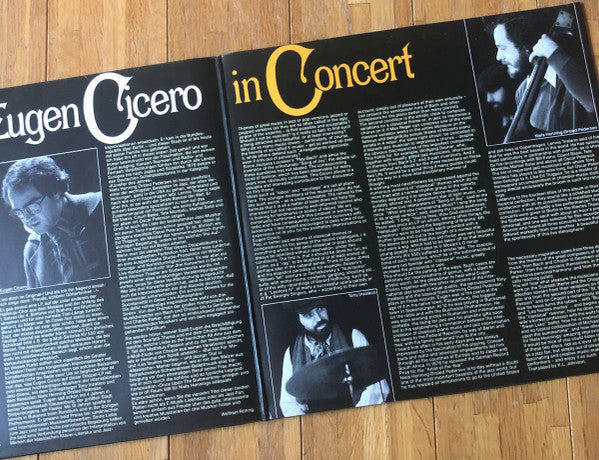 Eugen Cicero - Eugen Cicero In Concert (used LP)