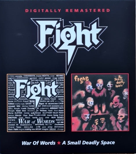 Fight - War Of Words * A Small Deadly Space (second-hand CD)
