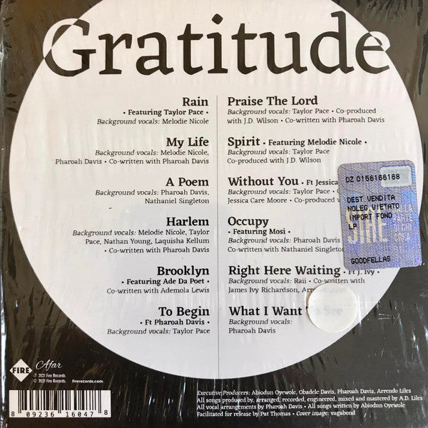 Abiodun Oyewole - Gratitude (CD)