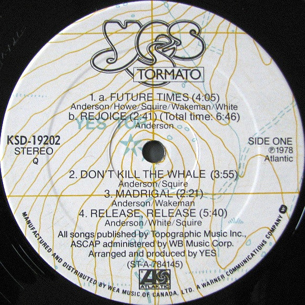 Yes - Tormato (used LP)