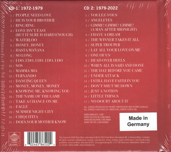 ABBA - The Singles (The First Fifty Years) (CD)