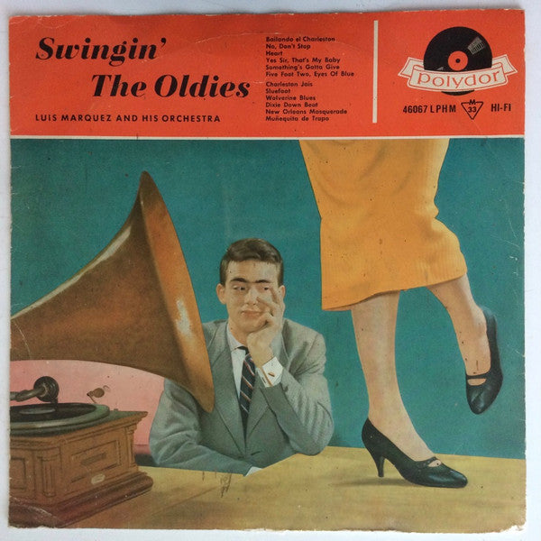 Luis Marquez Y Su Orquesta - Swingin' The Oldies (second hand LP)