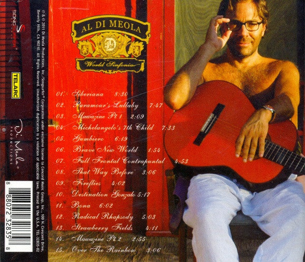 Al Di Meola, World Sinfonia - Pursuit Of Radical Rhapsody (tweedehands CD)