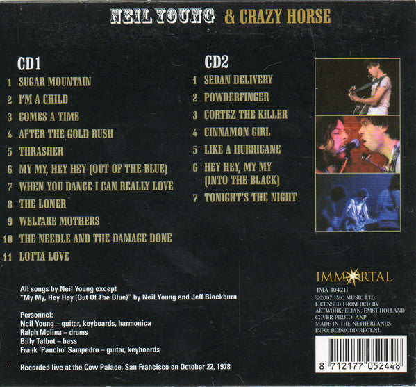 Neil Young & Crazy Horse - Live In San Francisco (secondhand CD)
